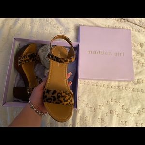 Cheetah Platform Heels ~ Madden Girl